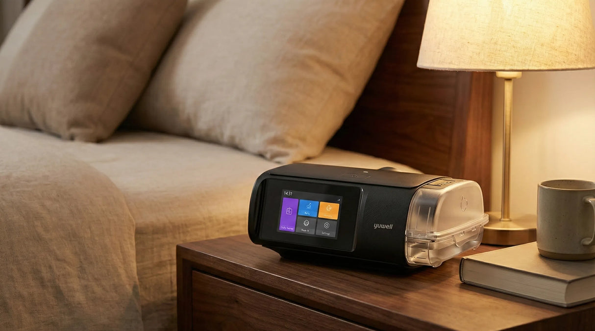 Breathcare III Auto CPAP by Yuwell from Bedside 2