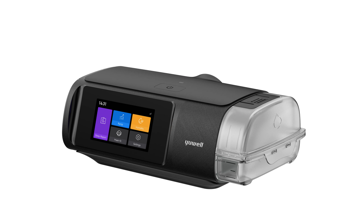 Breathcare III Auto CPAP by Yuwell from Right