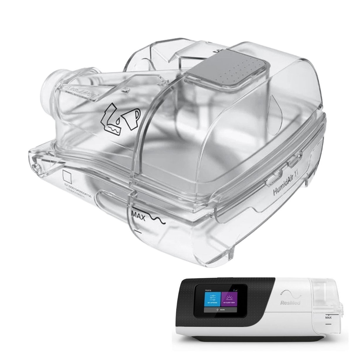 Baignoire nettoyable Humidair pour ResMed AirSense série 11