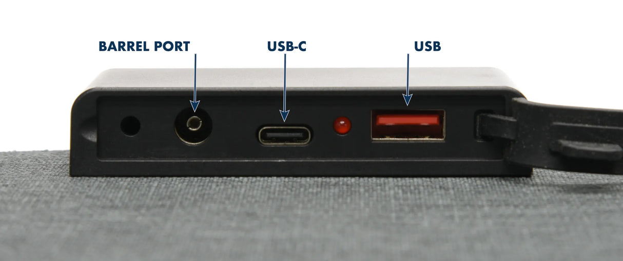 Transcend Sun-Watt Back Ports