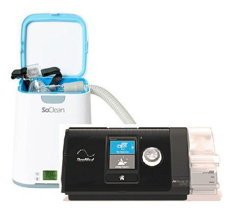Airsense 10 Auto CPAP and SoClean Machine Package