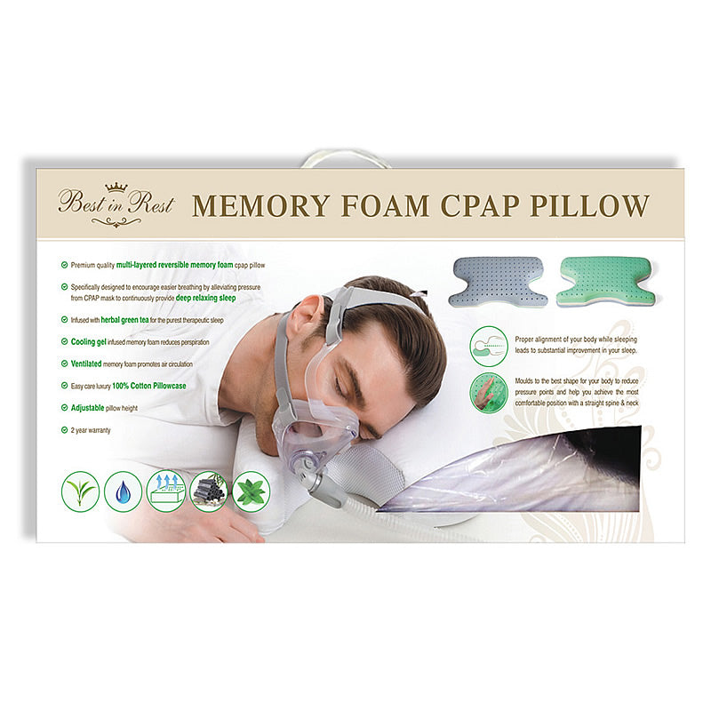Best In Rest Memory Foam CPAP Pillow